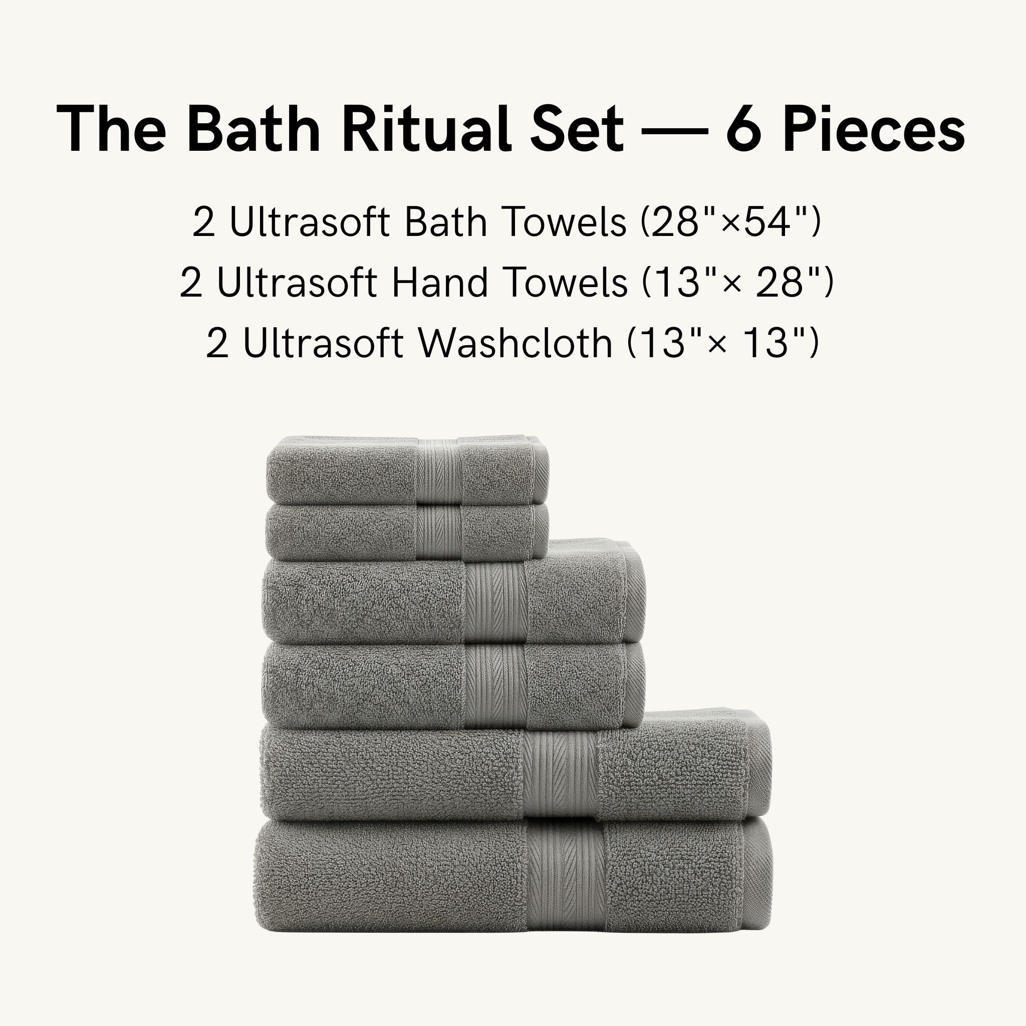 The Bath Ritual Set 6pcs