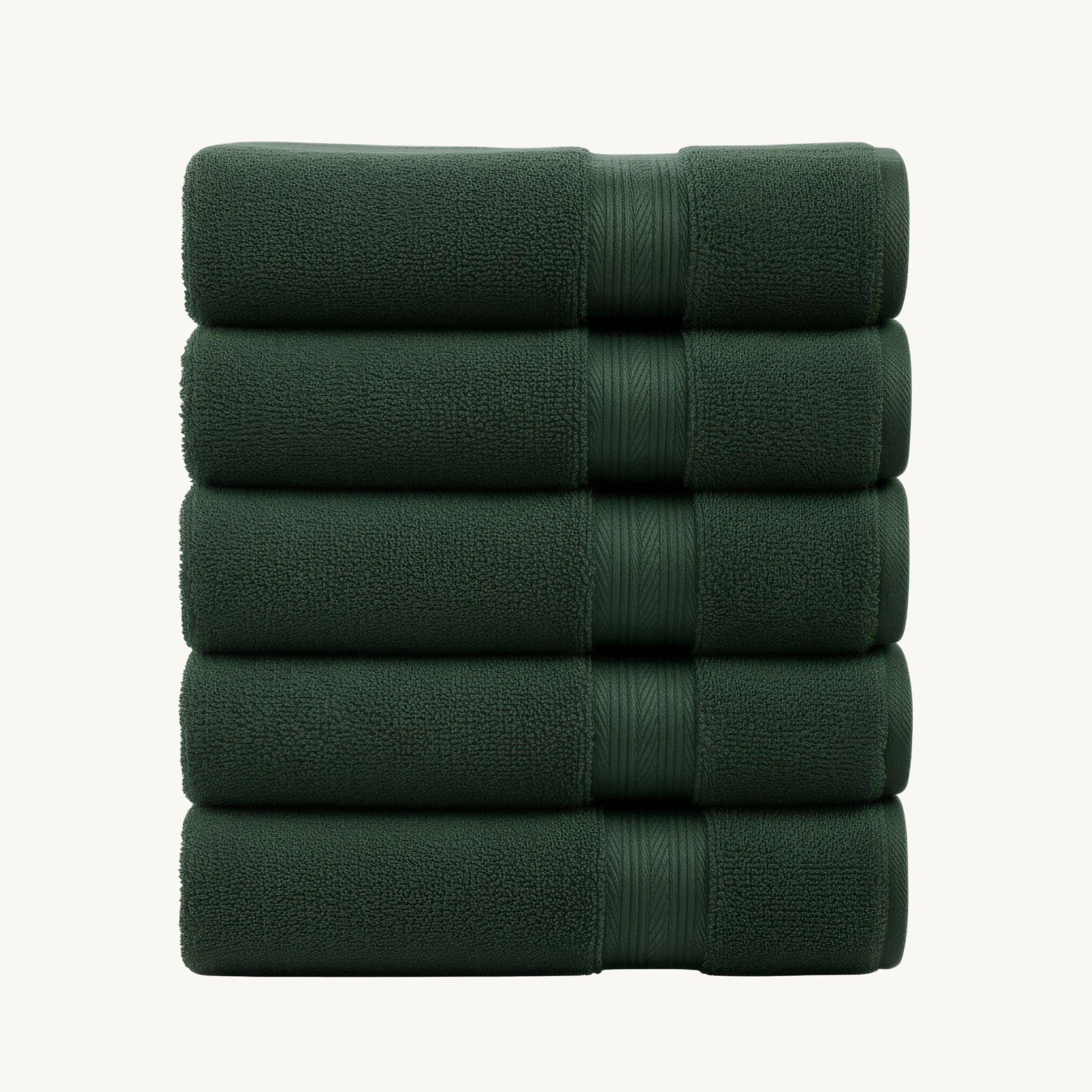 Bath Towels Set 5pcs