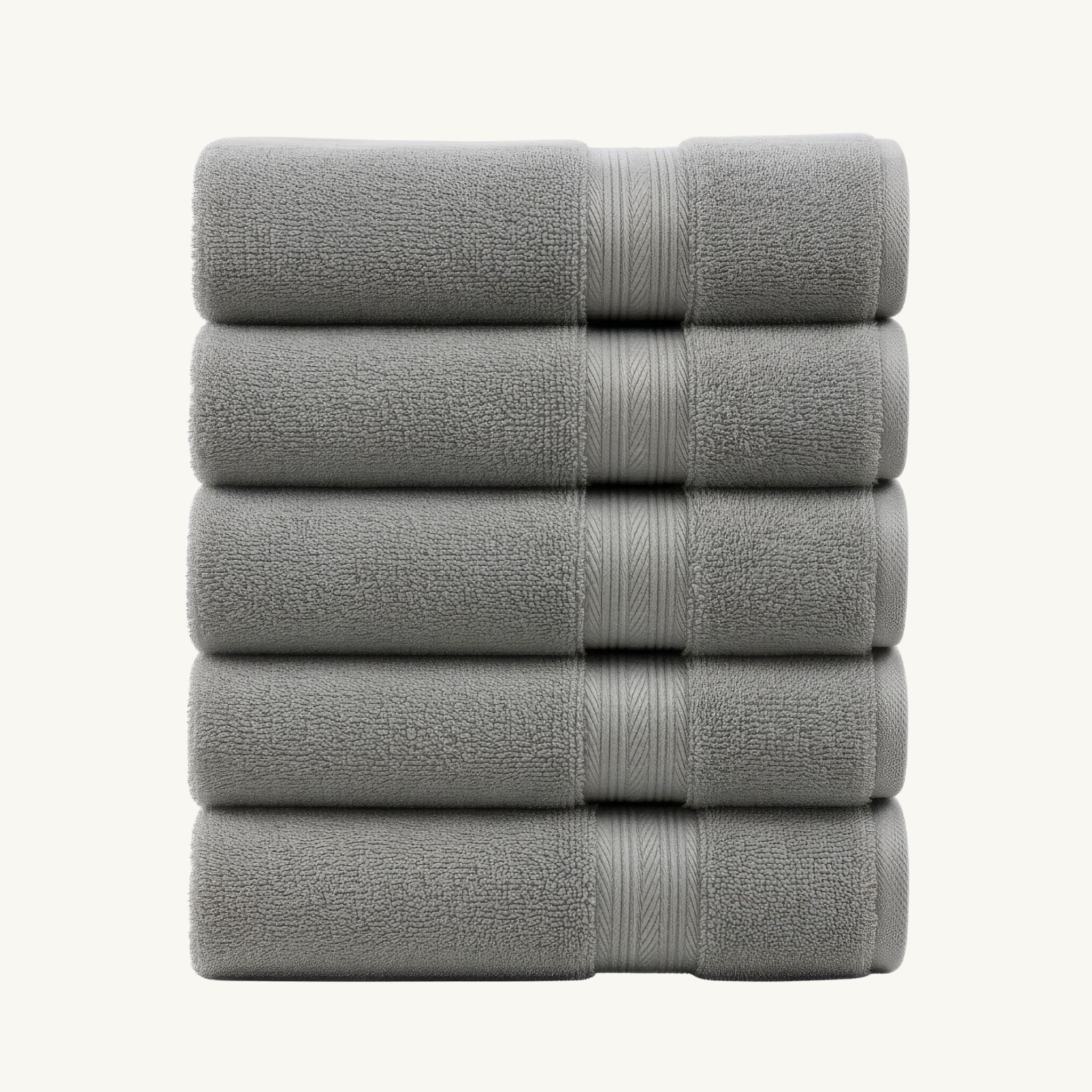 Bath Towels Set 5pcs