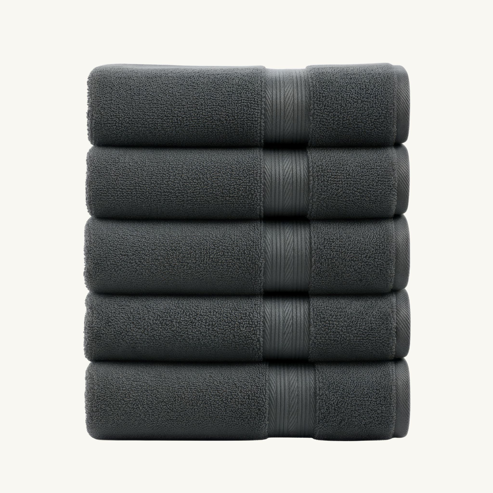 Bath Towels Set 5pcs